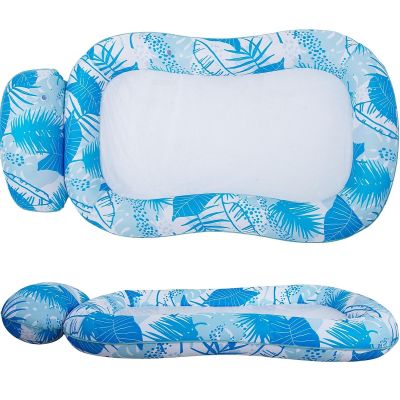 3. INFLATABLE MATTRESS 84x95x28CM FLOATING DESK WITH NET 33365