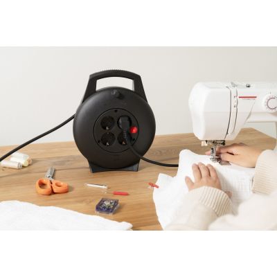 8. Brennenstuhl 1093900 10 m power strip 4 x network sockets Indoor Black