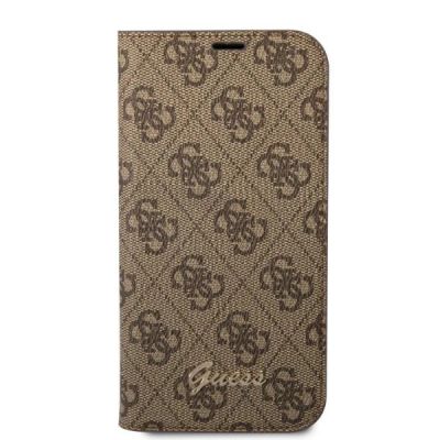 3. Guess GUBKP14XHG4SHW iPhone 14 Pro Max 6.7 "brown / brown book 4G Vintage Gold Logo
