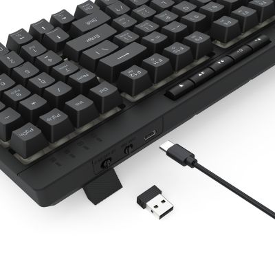 8. REDRAGON K515RGB-PRO Keyboard USB + RF Wireless + Bluetooth Black