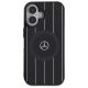 3. Mercedes MB Double Layer Crossed Lines MagSafe case for iPhone 16 - black