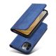 4. Magnet Fancy Case Case for iPhone 12 Pro Max Pouch Card Wallet Card Stand Blue