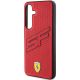6. Ferrari Big SF Perforated case for Samsung Galaxy S24 - red