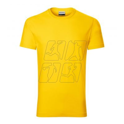 3. T-shirt Rimeck Resist heavy M MLI-R0304 yellow