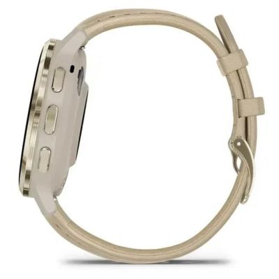 6. Garmin 010-02785-55 Smartwatch / Sports Watch 3.05 cm (1.2") AMOLED 41 mm Digital 390 x 390 px Touchscreen Gold Wi-Fi GPS