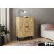 5. SCANDI 4S SLIM CHEST OF DRAWERS, ARTISAN OAK
