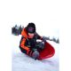 4. PLASTIC SNOW SLED SHELL RED R.M