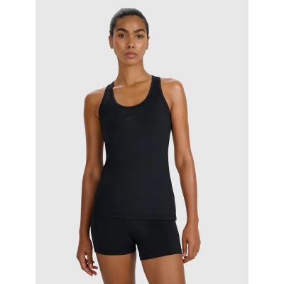 Women's slim quick-drying training top 4F 4FWMM00TFSLF0762-20S