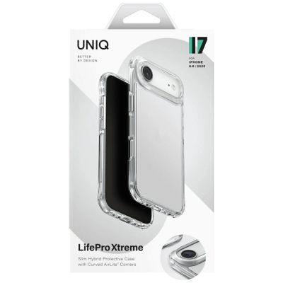 4. Uniq Lifepro Xtreme Case for iPhone 17 Air Transparent