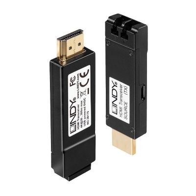 6. Lindy 38170 AV Transmitter and Receiver - Black - 3840 x 2160 pixels - 300 m
