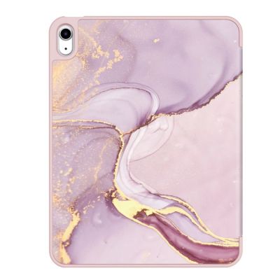 4. Tech-Protect SC Pen Case for iPad 10.9" 2022 - Pink Marble