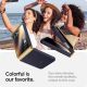 6. Nano Pop Mag MagSafe Case for Samsung Galaxy Z Flip 7 - Navy Blue and Yellow