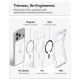 8. Spigen Ultra Hybrid MagSafe Case for iPhone 18 Pro Max / 17 Pro Max - Clear Navy Blue