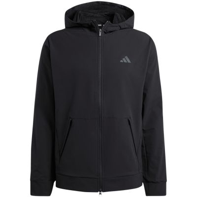 8. Men's sweatshirt adidas Designed for Training COLD.RDY Full-Zip Hoodie black IN5607