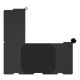 7. GENESIS NDS-2295 Computer Desk Black