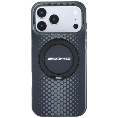3. Mercedes AMG IML Double Layer Urban Line with Ring Stand MagSafe Case for iPhone 18 Pro Max / 17 Pro Max - Black