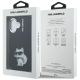 8. Karl Lagerfeld IML Aquarelle Choupette & Logo iPhone 16 Case - Black