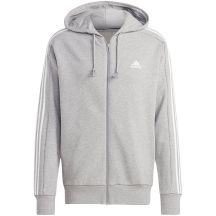 adidas Essentials French Terry 3-Stripes Full-Zip Hoodie M IC9833