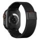 2. Tech-Protect Milano Vanguard Bracelet for Apple Watch (44 / 45 / 46 / 49 mm) - Black