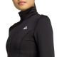 5. adidas Optime Essentials Full-Zip Women's Sweatshirt Black JM9185