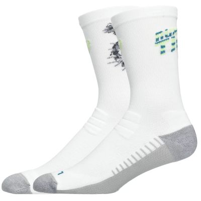 2. ASICS Performance Run Sock Crew 3013B346-100 White 47-49