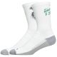 2. ASICS Performance Run Sock Crew 3013B346-100 White 47-49
