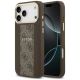 Guess 4G Stripe MagSafe case for iPhone 17 Pro Max - brown
