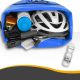 7. Rockbros 30140022004 Waterproof Bicycle Bag 25-32L - Blue