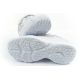 8. Fila Skye V children's sports shoes for girls with velcro, white