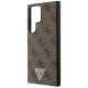 6. Guess Grip Stand 4G Triangle Strass Case for Samsung Galaxy S24 Ultra - Brown
