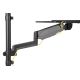 38. Single wall-mounted arm LCD + keyboard, max. 32", max. 8 kg, tilt and swivel
