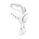 8. Smeg HMF01WHEU hand mixer in cream with a retro 1950s style.