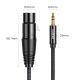 10. Ugreen audio cable 3.5mm mini jack (male) - XLR (female) 1m black (AV182)