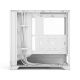 14. Fractal Design Pop 2 Air White TG RGB Midi Tower White