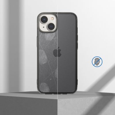 4. Ringke Fusion Matte case iPhone 14 Plus cover with a gel frame gray