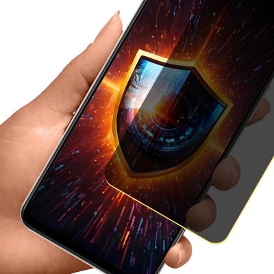 3. 3mk Silky Matt Privacy Privacy Screen Protector for Vivo Y19s