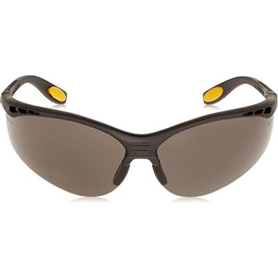 6. DEWALT REINFORCER SMOKE TACTICAL SAFETY GLASSES