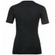 Odlo BL TOP crew neck s/s ACTIVE WARM ECO women's t-shirt size M Black
