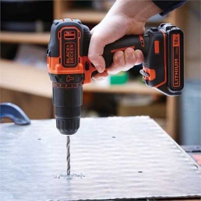 2. Black&Decker BDCHD18-QW cordless drill/driver