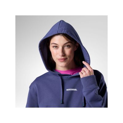3. ROSSIGNOL W Waterfall H navy blue women's sweatshirt