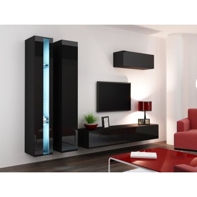 8. VIGO NEW 180/40/30 bookcase black/gloss black