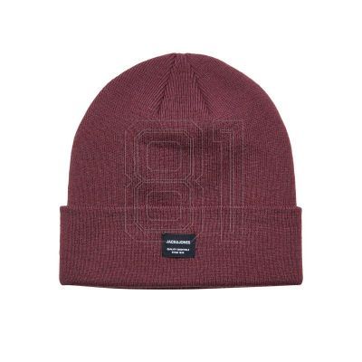 11. Jack & Jones Jacdna Beanie Noos M 12092815 Burgundy