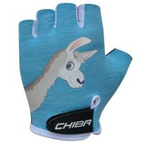 CHIBA COOL KIDS children's gloves blue llama S