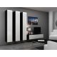 5. VIGO full display cabinet '180' 180/40/30 black/white half