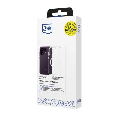 5. 3mk Armor Magcase for Oppo Reno 16 F / Reno 16 FS (CPH2859) - Transparent