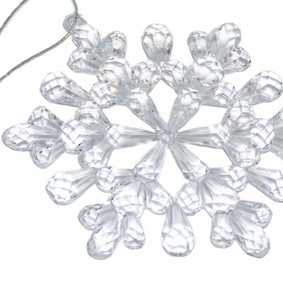 9. SNOWFLAKE HANGING DECORATION 12x12 CM PATTERN 3