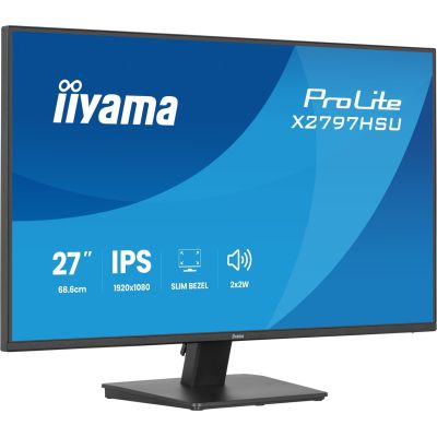 8. iiyama ProLite X2797HSU-B1 computer monitor 68.6 cm (27") 1920 x 1080 px Full HD LED Black
