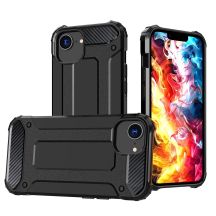 Hybrid Armor case for iPhone 16e / 17e - black