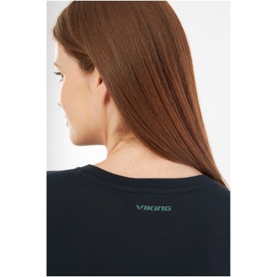 2. VIKING Rune Lady Women’s T-Shirt, Navy Blue