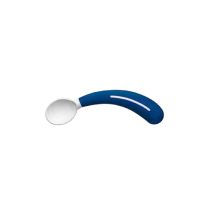 Safe right-handed curved spoon for children